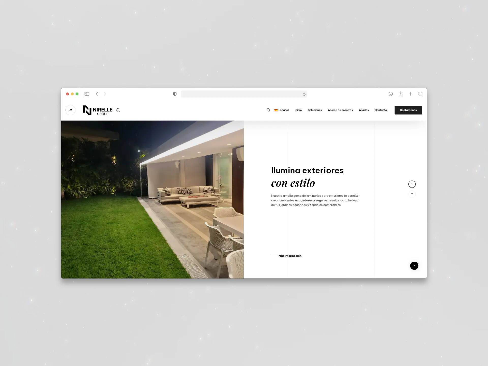 Demo image of the website