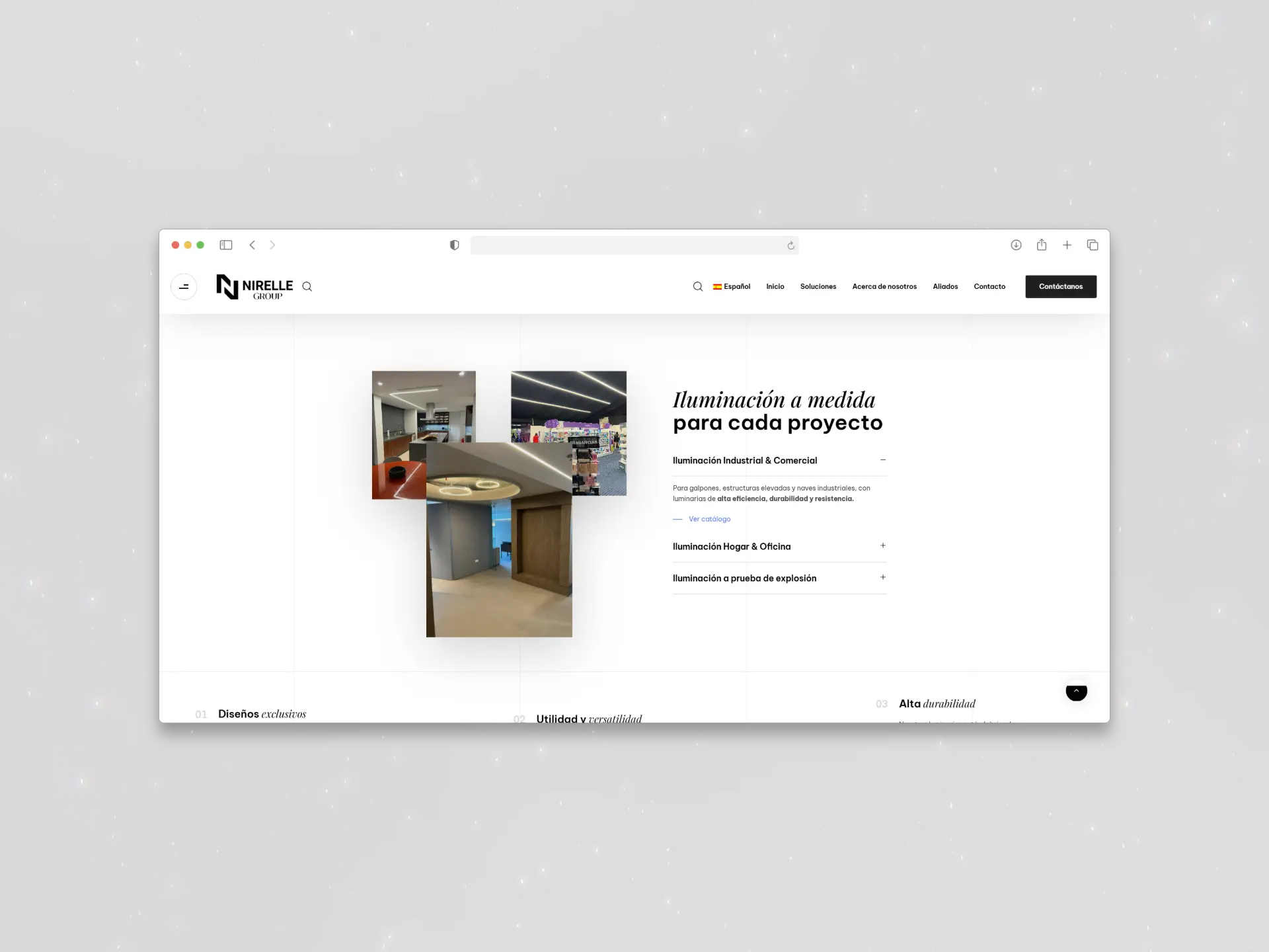 Demo image of the website