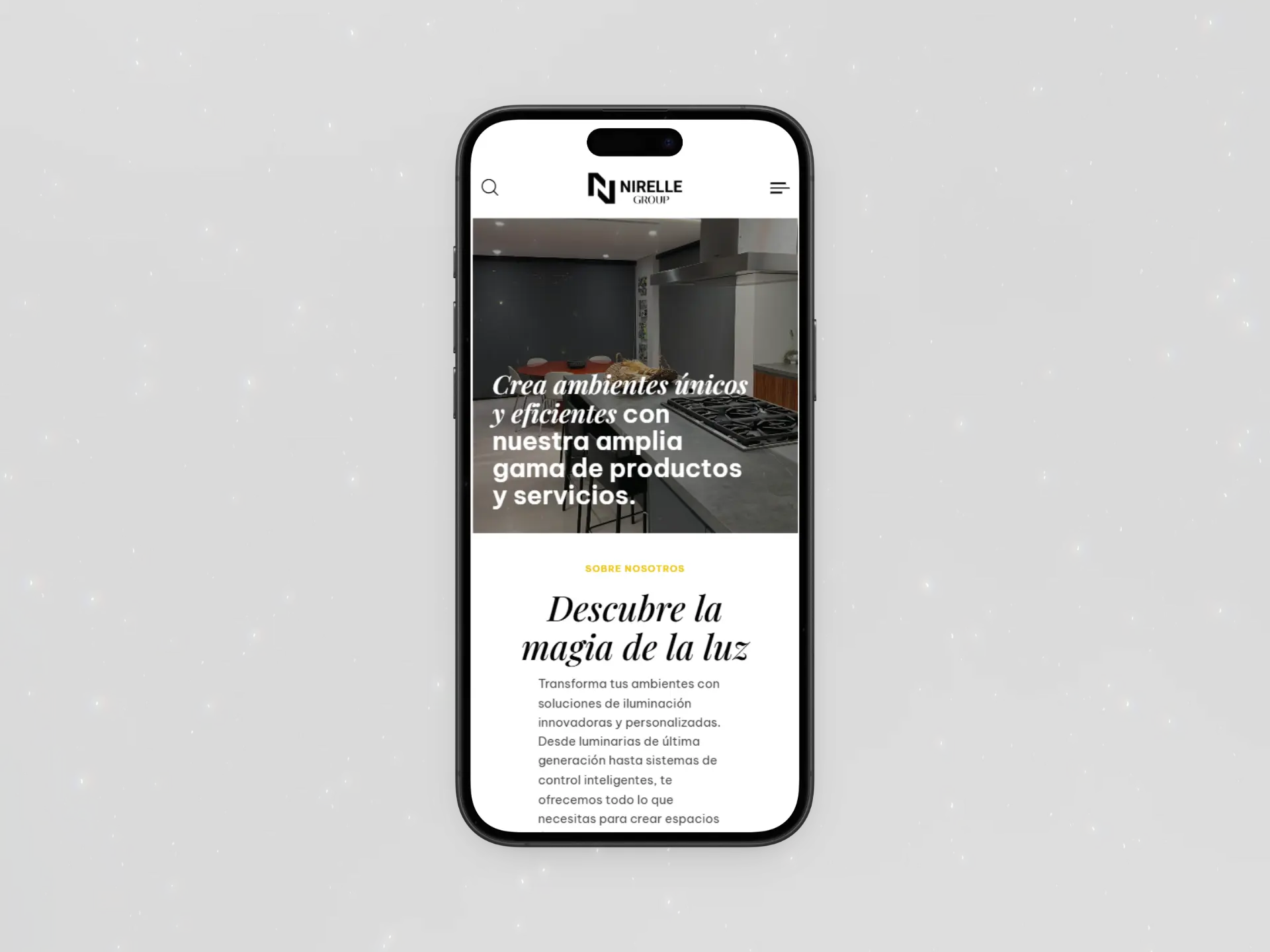Demo image of the website