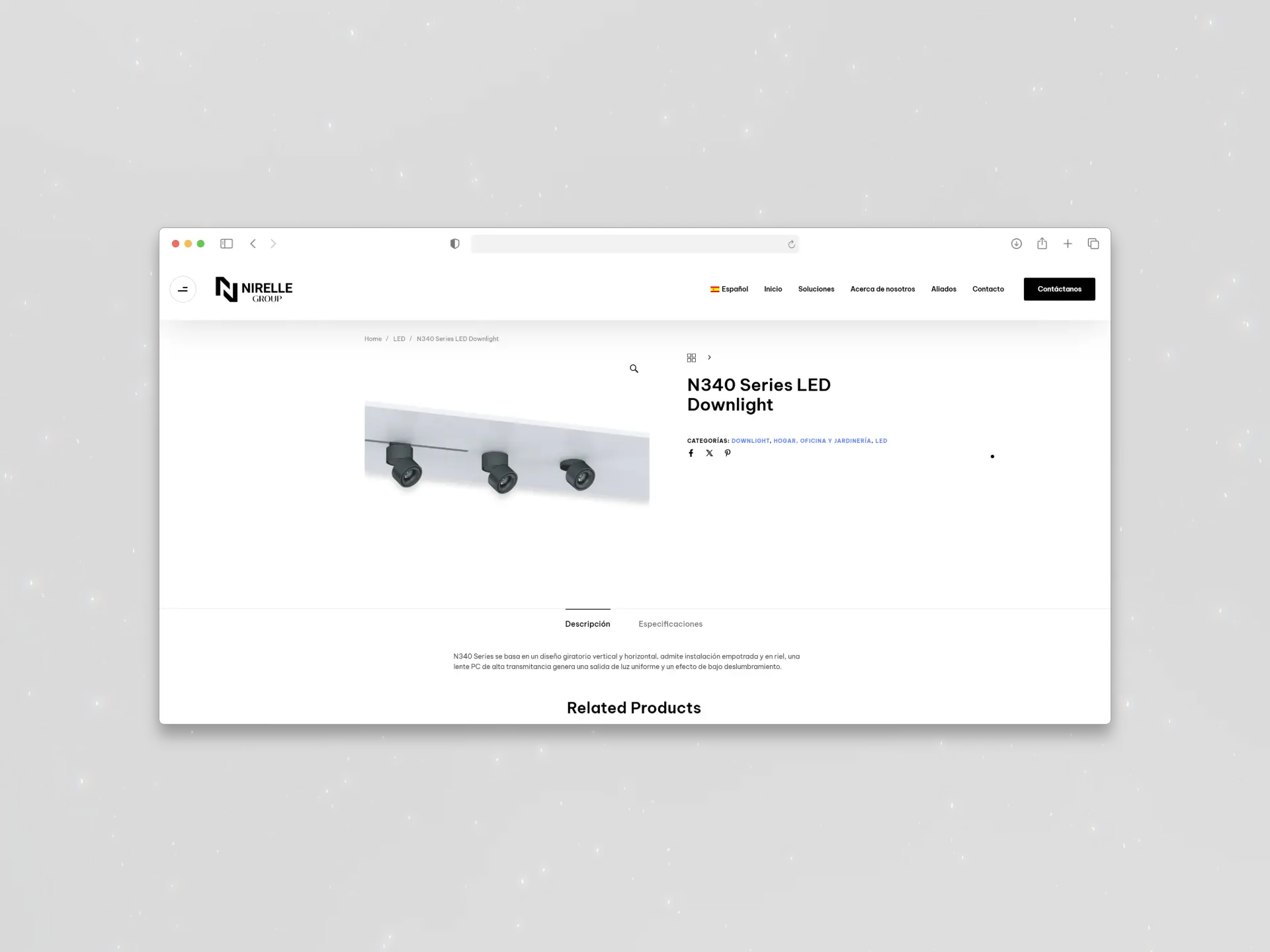 Demo image of the website